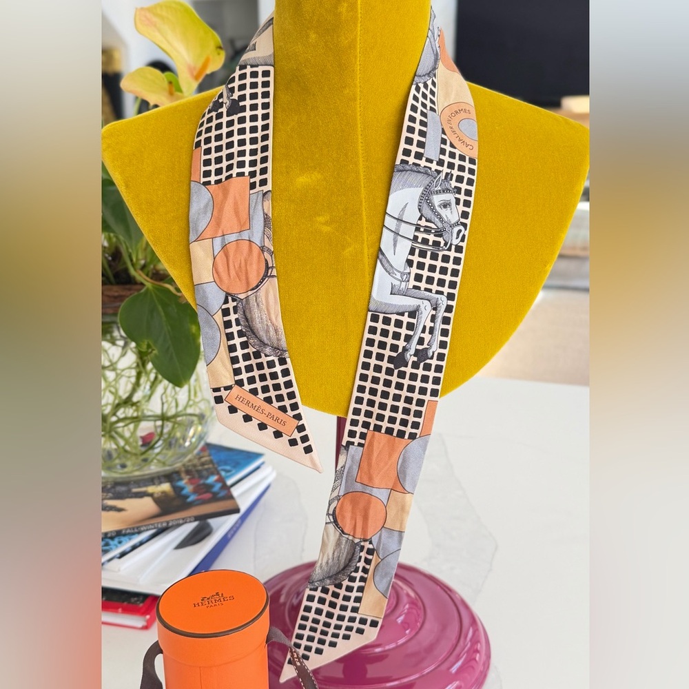 Hermès Paris Silk Twilly Scarf price is for ONE